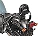 Respaldo XS3 para Honda Rebel 500 17-20 Negro