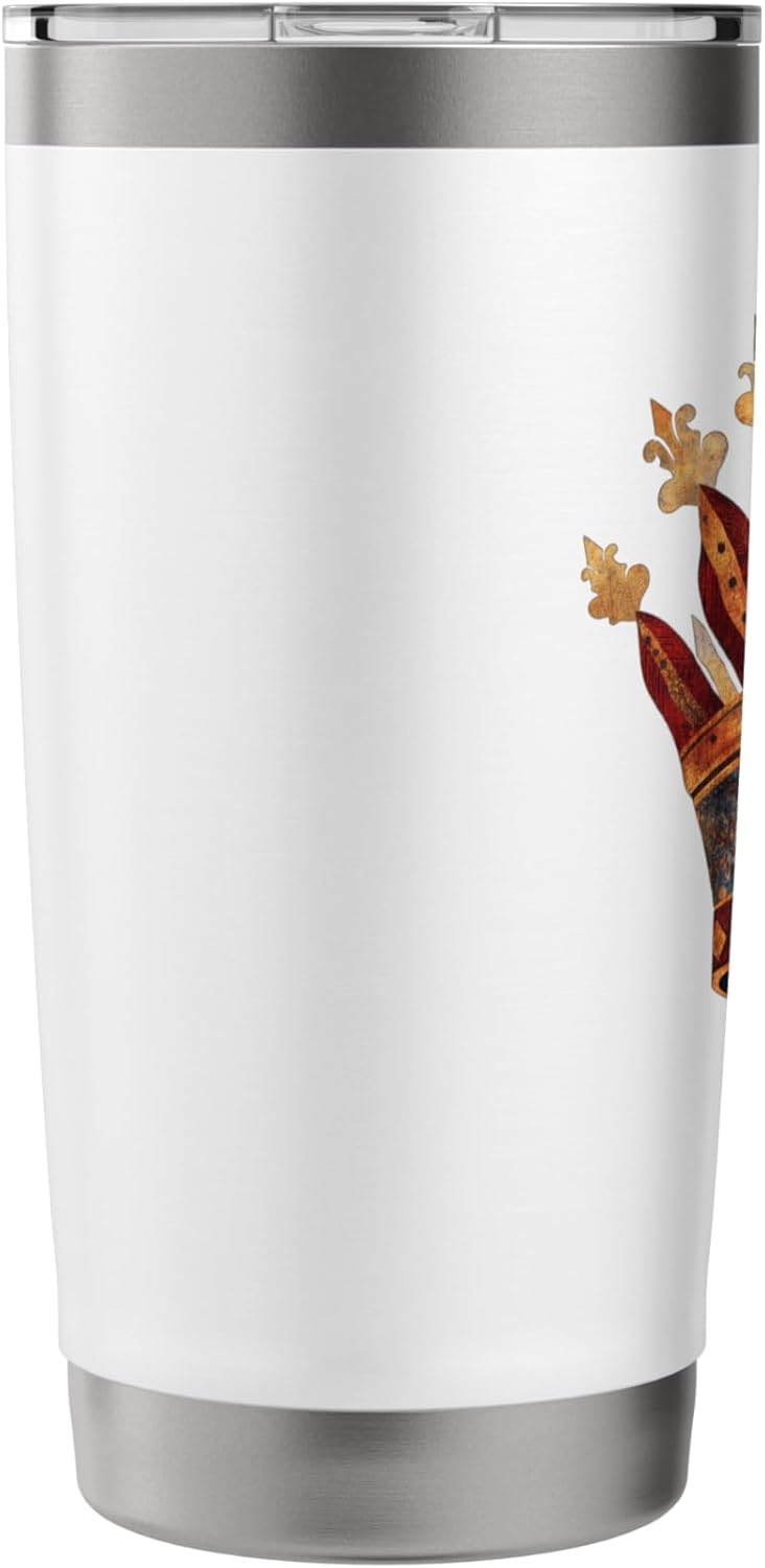 No Kings Political Protest Subtle Statement Graphic Stainless Steel Insulated Tumbler - Image 4