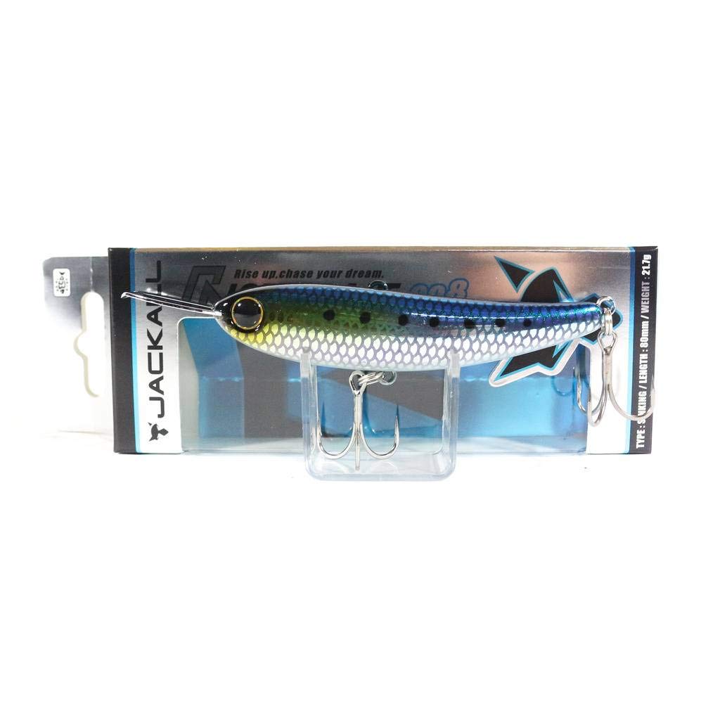 JACKALL 008 Minnow Riser Bait, 3.1 inches (80 mm), 0.8 oz (21.7 g)
