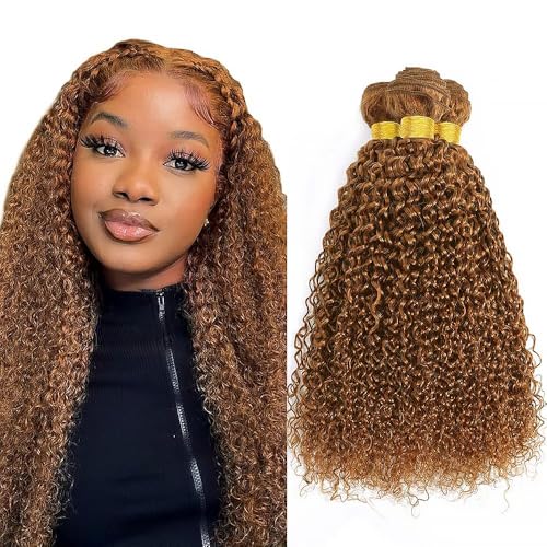 Human Hair Bundles Curly Wave Quick Weave Wet and...