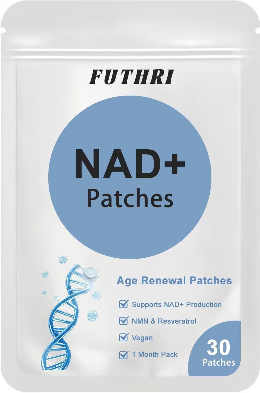 NAD+ Patches Comfortable All-Day Wear Vegan, Water-Resistant 5