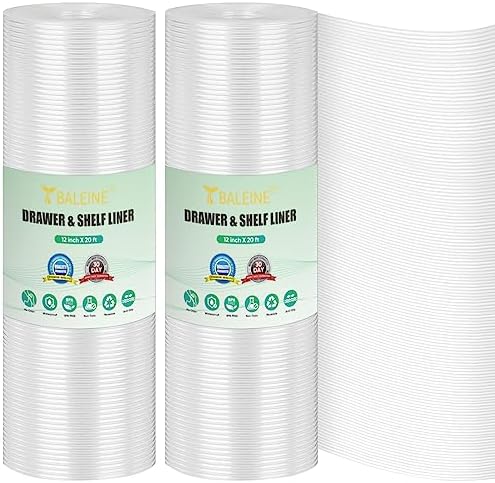 Amazon.com - BALEINE Shelf Liner Drawer Liner, 12 in x 20 Ft BPA Free ...