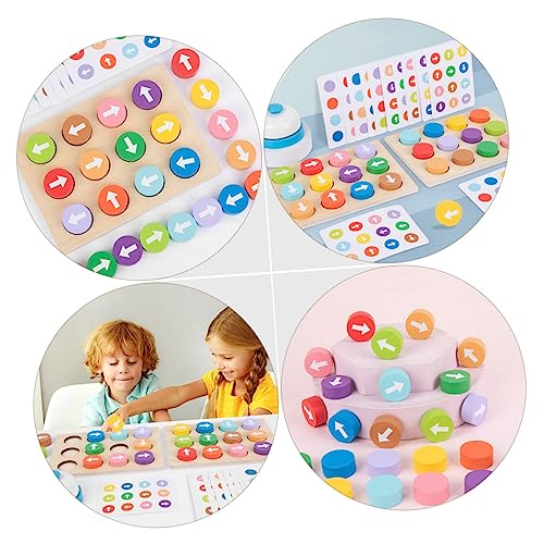 Jouet éducatif en bois flèches POPETPOP jeu d'observation interactif - 3
