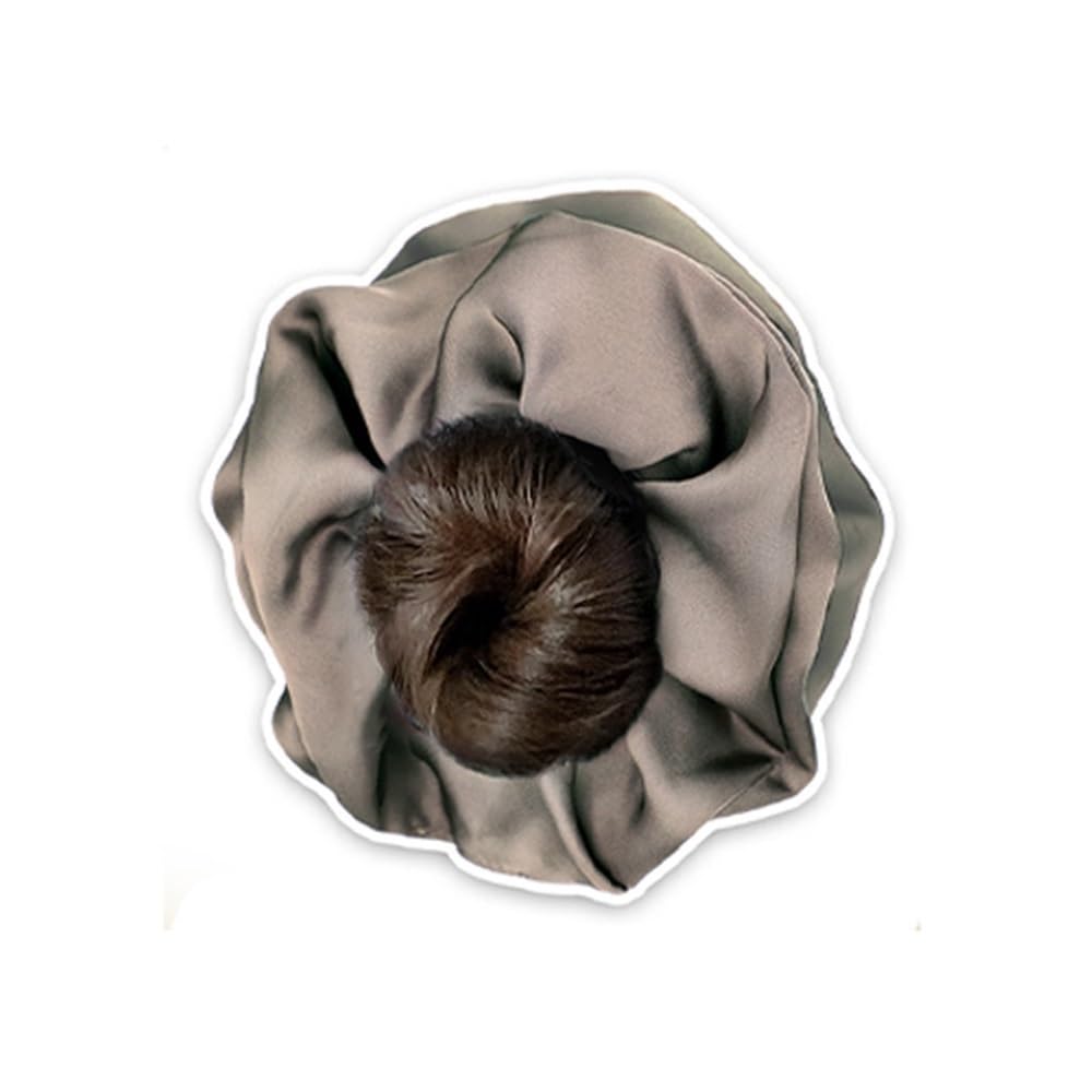 Haarknoten, Hitzebeständige Synthetische Haargummis – Donut-Dutt-Chignon Für Frauen, Dutt-Maker Für Haare（Brown）