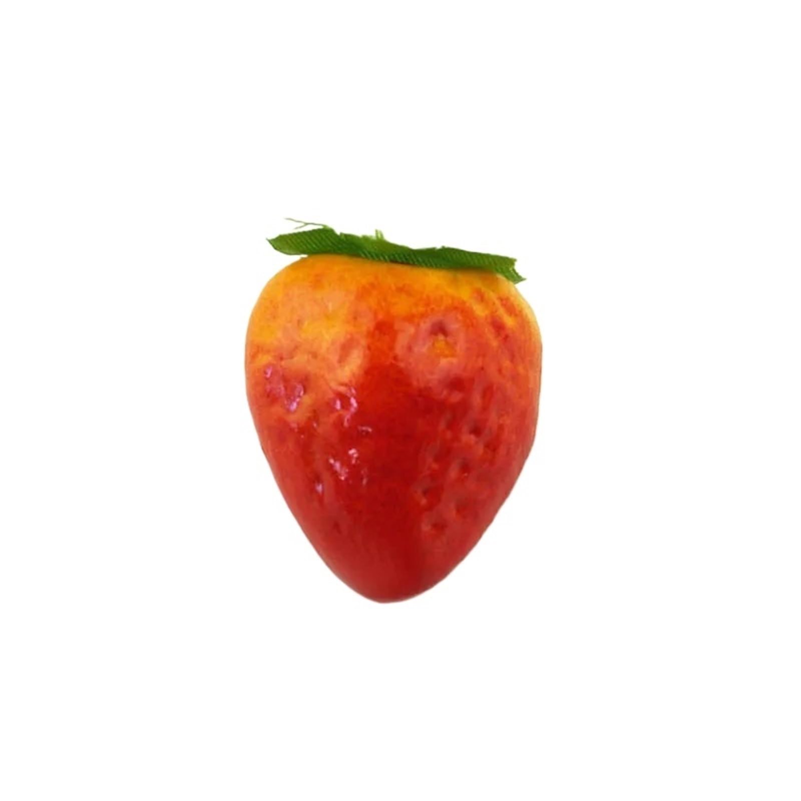 BAYNOPURIN Artificial Fruit Decor Fake Fruit Simulated Strawberry Model Plastic Decoration Photography Background Props DIY Home Festival Materials(Color-02,10pcs)