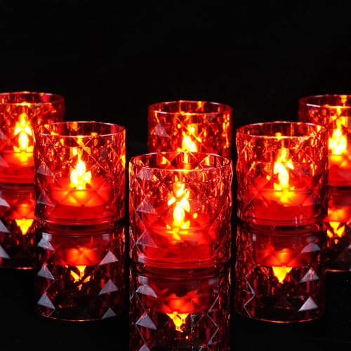 Flameless LED Votive Candle Set