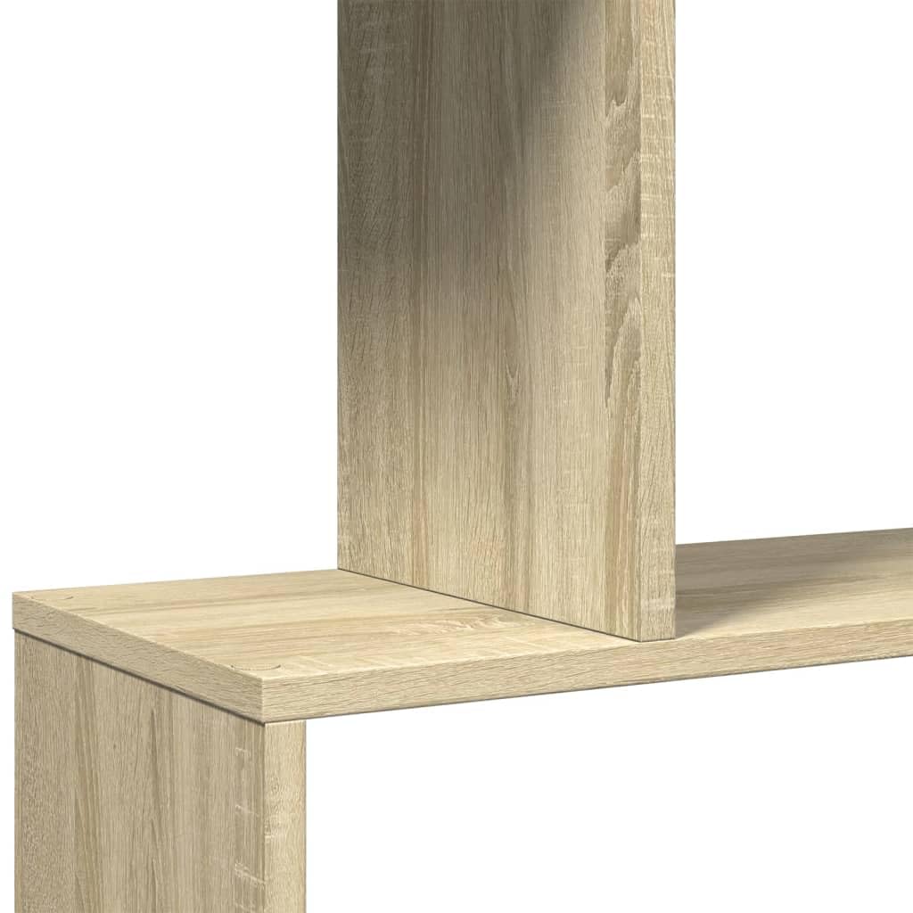 vidaXL Libreria Divisorio 6 Ripiani Sonoma 70x24x193 cm in Truciolato