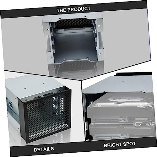DIYEAH Hard Drive Cage Mounting Bracket for Cases Tray Storage Box for Internal Hard Drive Setup - Image 6
