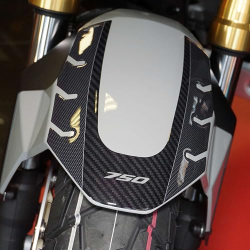 Autocollant 3D Moto de Protection Aile en Résine de Qualité Supérieure