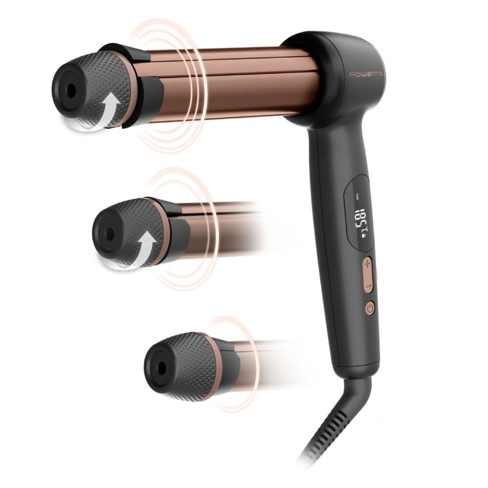 Fer à boucler Rowenta Ultimate Experience Twist Noir CF4620E0
