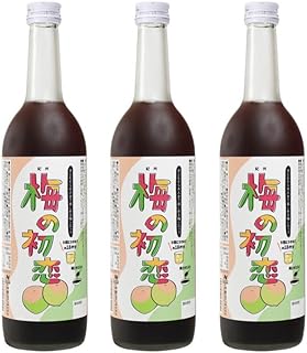 梅の初恋 3本セット [梅シロップ 中野BC 和歌山県 905g]