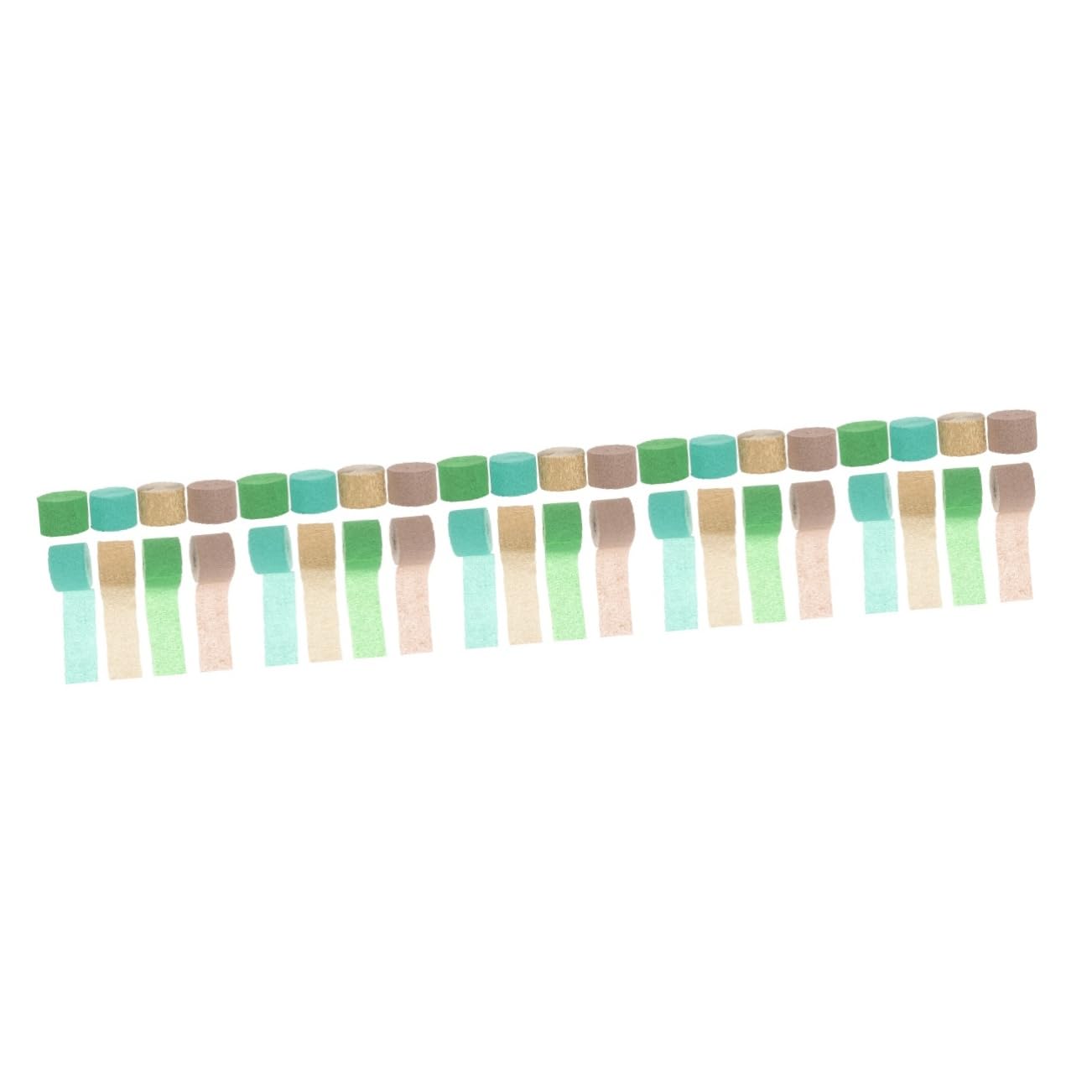 SEWACC 40rouleaux Papier Crépon Décorations De Fête Anniversaire Mariage Accessoires Pour Événements Et Décorations Thématiques