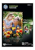 zar foto HP Standard Fotopapier, glänzend, einseitig beschichtet, 200g/m², 203 µm, DIN A4, 25 Blatt