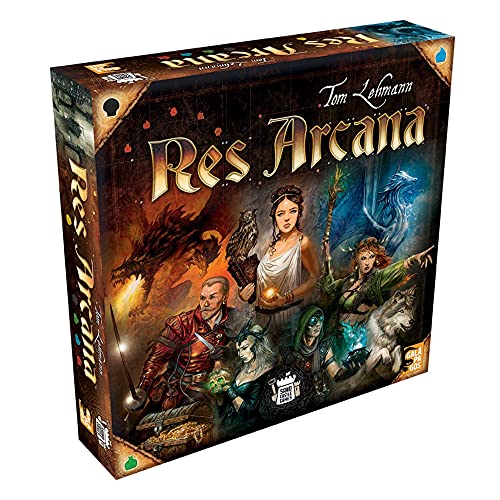Galápagos, Res Arcana, Jogo de Tabuleiro Competitivo, 2-4 jogadores, 30-60min