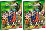 dekora - Calendario de Adviento Dragon Ball – 24 chocolatinas de chocolate con leche – 50g – Licencia oficial – Navidad para niños (Paquete de 2)