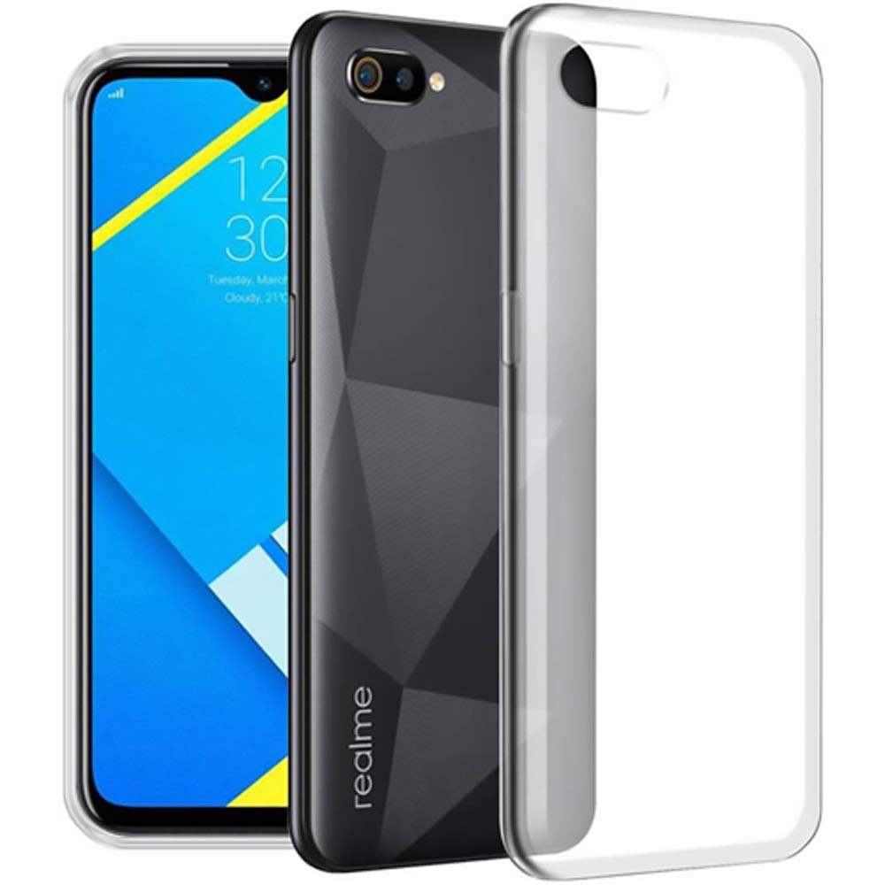 Amazon Brand - Solimo Soft and Flexible Back Thermoplastic Polyurethane Phone Case for Realme C2 (Transparent) (B07XLSHJD9) Amazon Price History, Amazon Price Tracker
