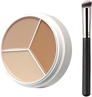 Corrector tricolor, hidratante y de larga dur...