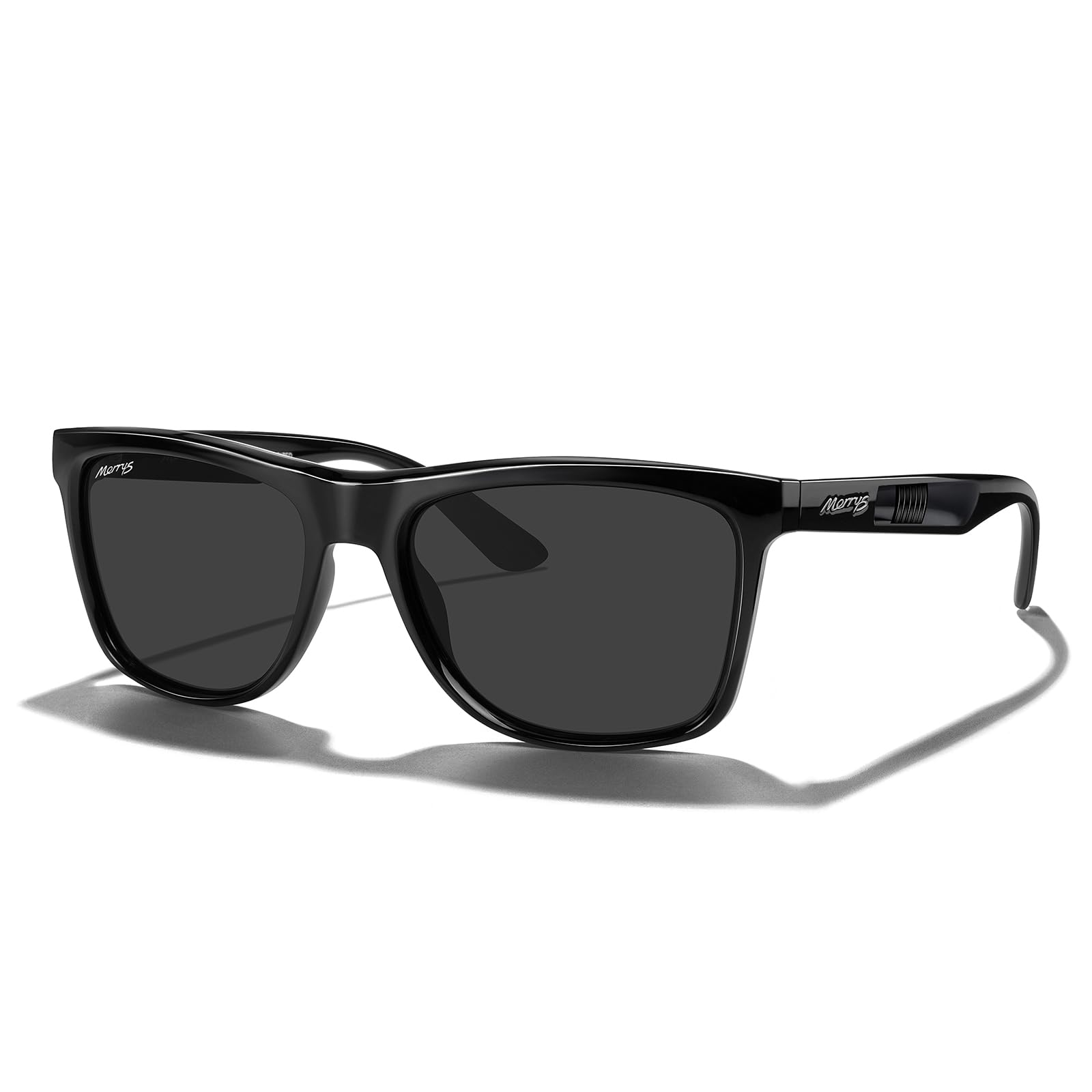 MERRY'S Square Polarized Driving Sunglasses for Men Women UV400 Protection S8413