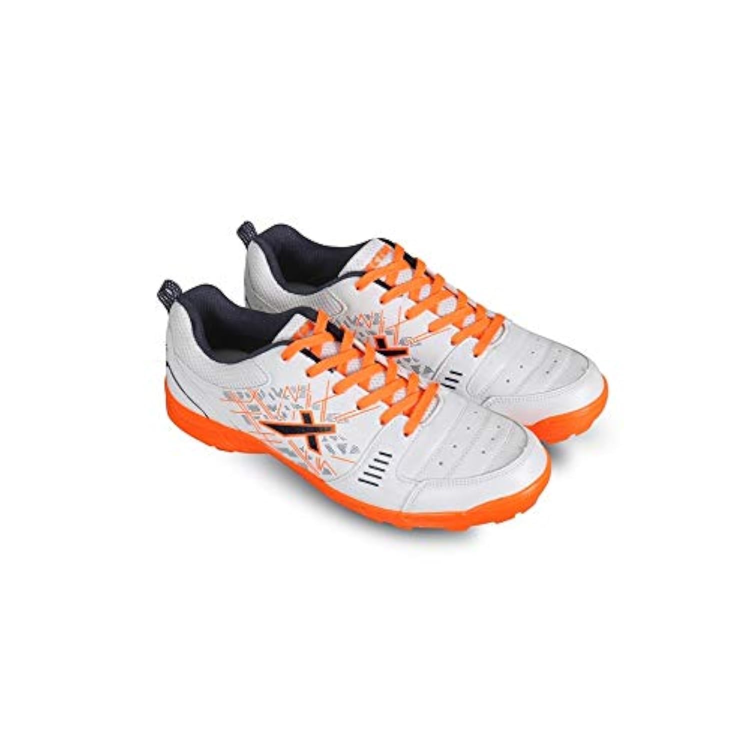 Vector X Blaster-22 Yards Cricket Shoes for Mens | Size-3 | Walking | Casual | for Men and Adult | Lace-up | White-Orange | (B085DJZWHC) Amazon Price History, Amazon Price Tracker