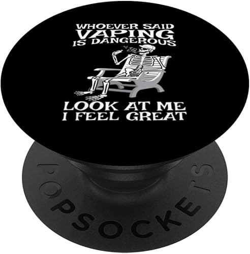 Vape Quién dijo que Vaping es peligroso PopSockets intercambiables PopGrip