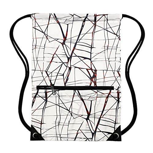 Image of HOLYLUCK Drawstring Backpack Bag Sport Gym Sackpack