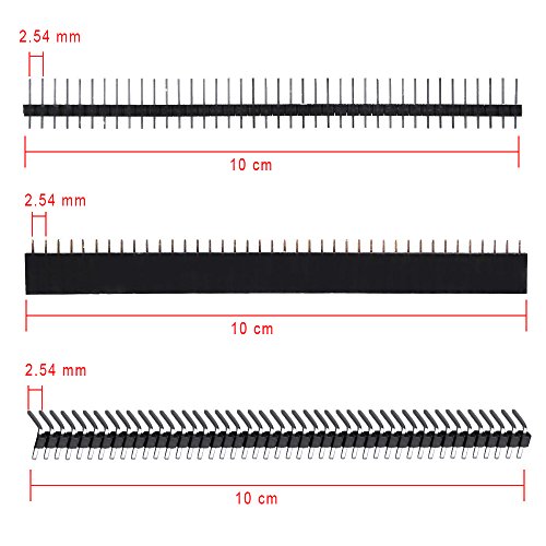 Austor 100 Pcs Pcb Board Kit Including 30 Pcs Pcb Boards 30 Pcs 40 Pin 2.54Mm Header Connector(Bonus: 10 Pcs 2P&3P Terminal Blocks And 30 Pcs Caps) #TOP3