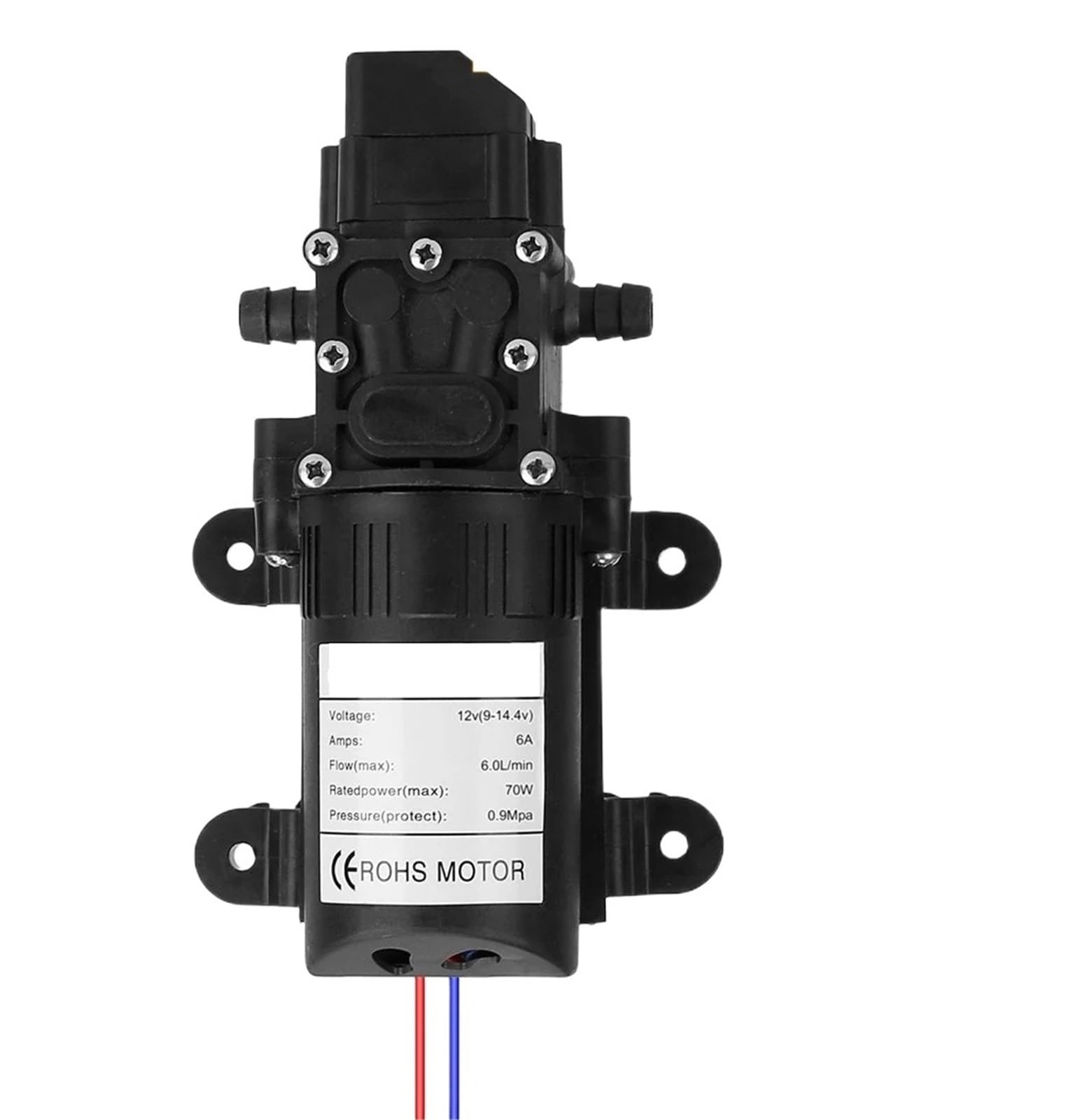 JVDDI Diaphragm Pump Electric Intelligent Spray High-pressure Water For RV Camper