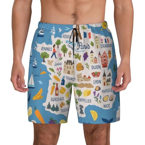 Bañador para hombre con bolsillos de secado rápido playa surf