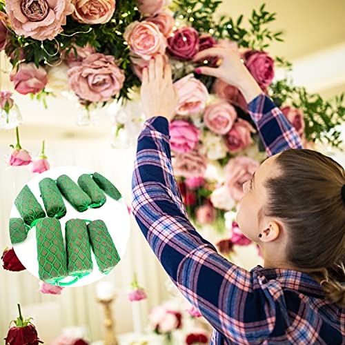 14 Pcs Floral Foam Garland For Flowers,9.2Ft Wet Foam Sponge Flower Holder Blocks,Green Floral Craft Bricks For Wedding Garden Flower Arch Door #TOP6