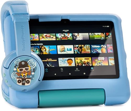 Miniatura 2 de All-New Made for Tienda BuddyPhones PlayTime Volume Limiting Bluetooth Kids Headphones Age 3-7