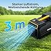 BougeRV 2026 PC35 Mobile Klimaanlage, 3500 BTU Tragbare Klimaanlage, 5 in 1 Klimagerät mit App, Kompakt mit Griff, AC 100V-240V, Camping Klimaanlage für Wohnmobil, Zelt, Lkw, Van