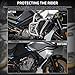 for CF-Moto 800MT MT800 MT 800 MT CF800MT 2021 2022 2023 Motorcycle Engine Guard Bumper Highway Crash Bars Stunt Cage Frame Falling Body Protector Kit Gas Tank Protection 21-23 (Silver)