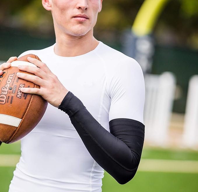 Men Women Sports Compression Arm Sleeves UV Sun Protection for Golf Tennis4