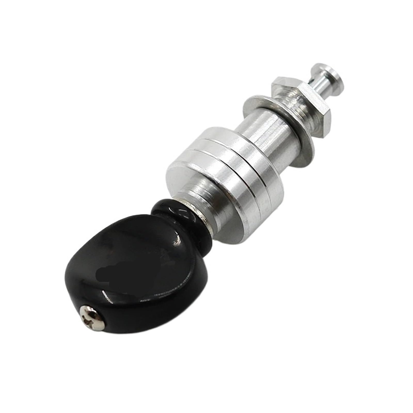Ukulele nero e argento verticale quasi-pulsante pulsante a corda accessori strumento avvolgitore