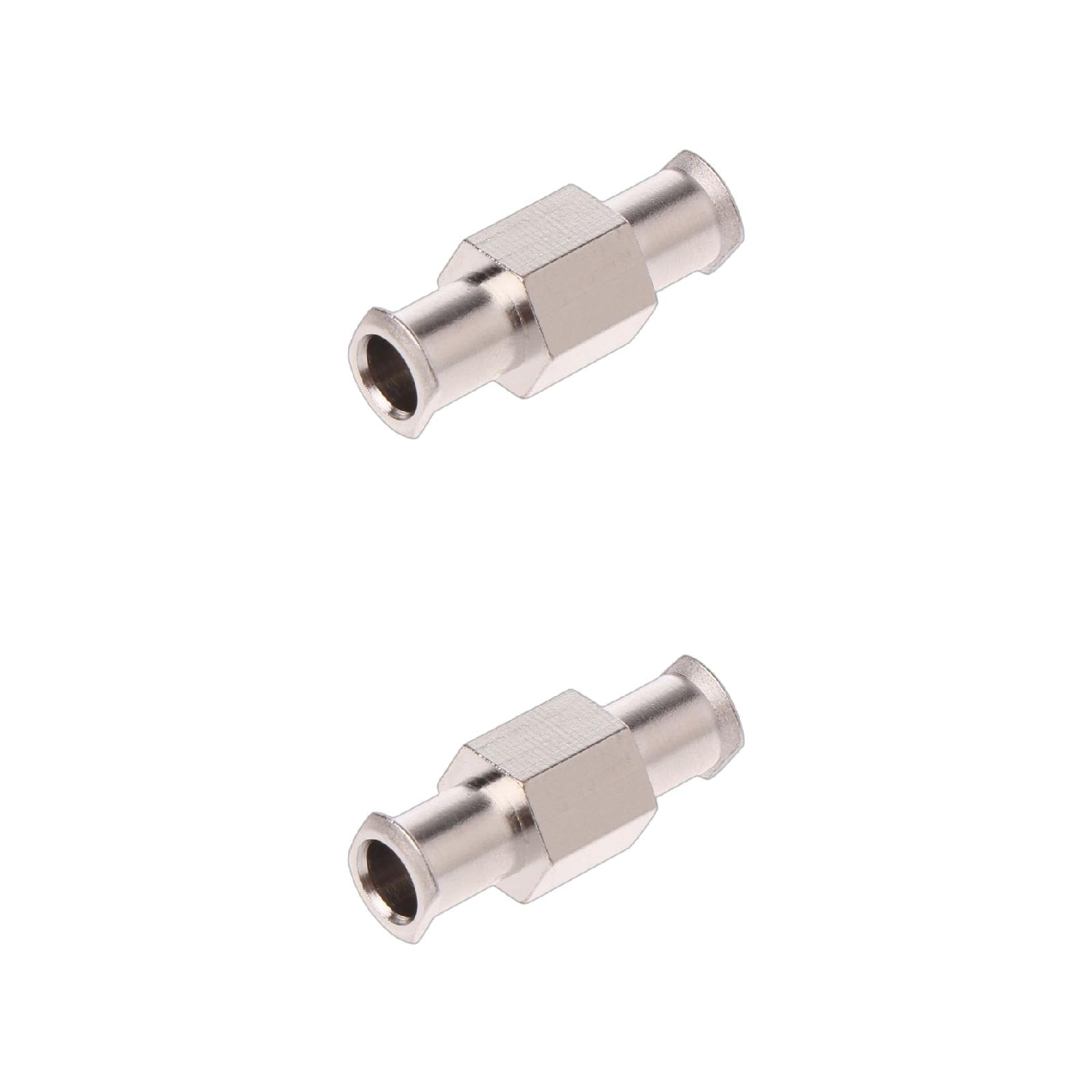 Montesy Luer Lock Coupler Female to Female Fittings Connector with 4mm Aperture Lock Hardware Connector Parts Anti Rust Tool Parts Storage