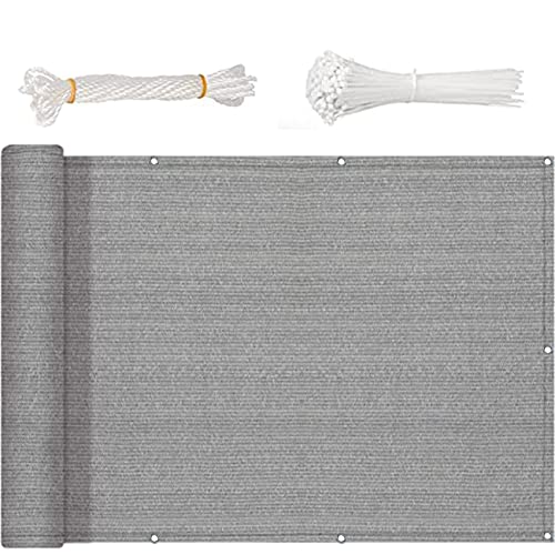Couverture de confidentialité grise en HDPE 220g/m² haut de gamme
