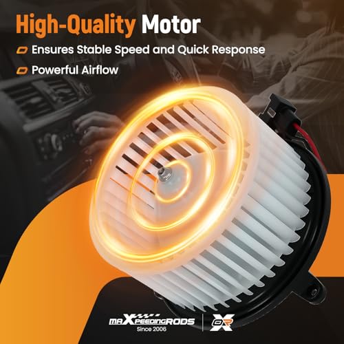 Image of maXpeedingrods HVAC Blower Motor with Fan Cage 700251 Fits for Ford F-250 / F-350 / F-450 / F-550 Super Duty 2011-2016; for Mazda 6 2009-2013# BC3Z19805B GS3L61B10 4885475AC