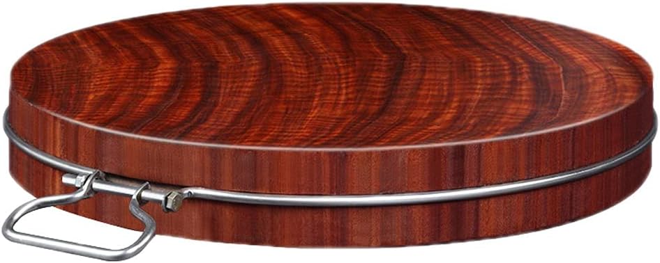 Chopping Board Knife Block Round Chopping Board Front and Back Use Chopping Board