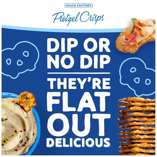 Image of Snack Factory Original Pretzel Crisps, Non-GMO, 7.2 oz Resealable Bag (Pack of 3)