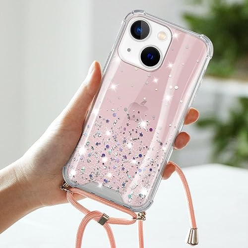 Vauki Cover con Cordino per Oppo A15/A15s, Cover