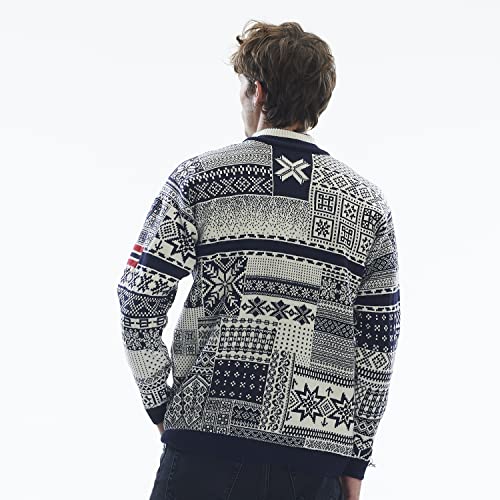 Dale of Norway History Unisex Sweater - Men’s Sweaters - Women’s Sweaters - 100% Lightweight Wool Sweaters - Men’s Pullovers3