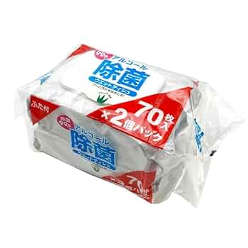 ウェットティッシュ Amazon.co.jp: ビバホーム ふた付 アルコール除菌ウェット