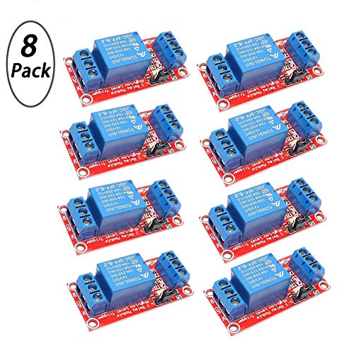 Youngneer 12v Relay Board Raspberry Arduino Relay Module 1 Channel Opto-Isolated High or