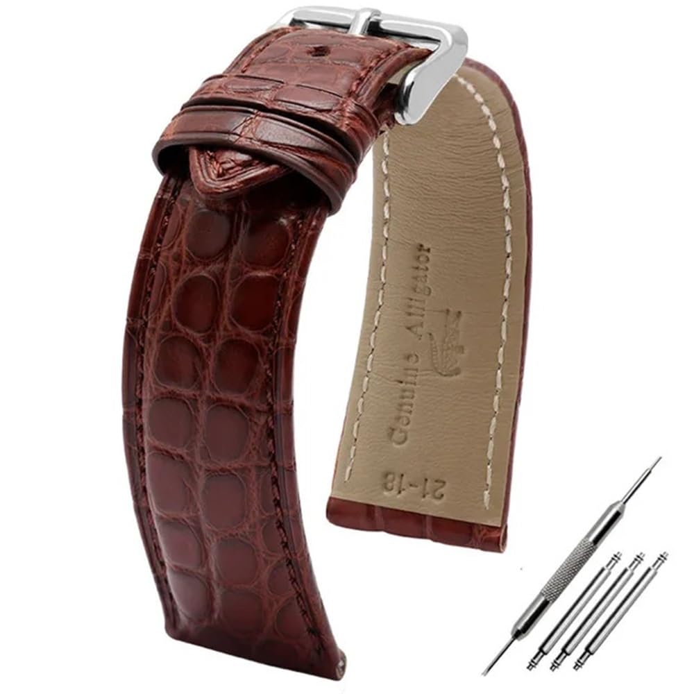 Bracelet de montre en cuir de crocodile pour sublimer vos tenues au quotidien