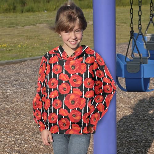 Flying Hummingbirds Youth Hoodie Sweatshirt4