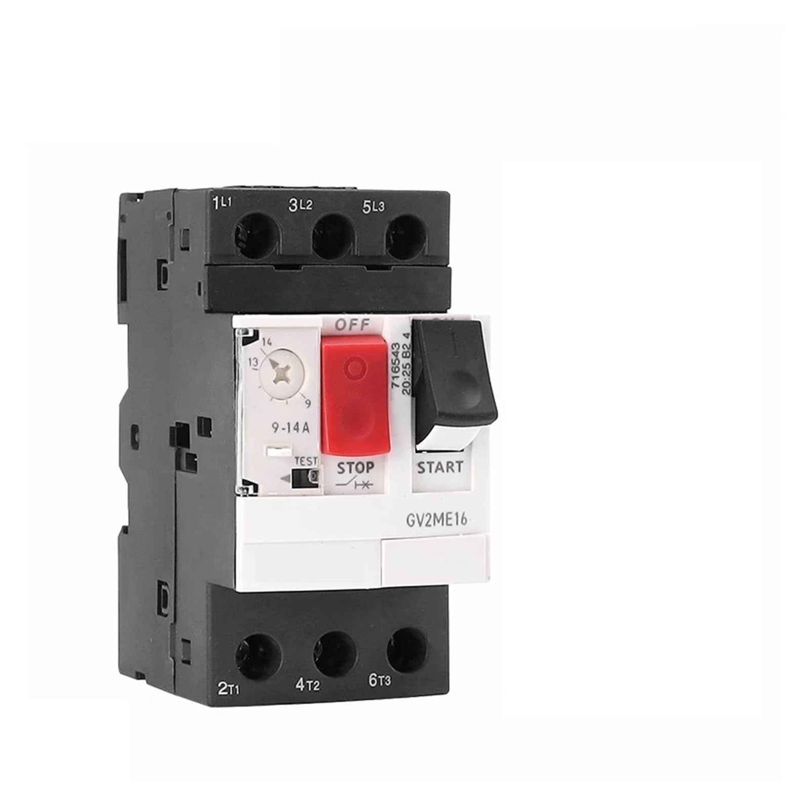 LEOTNNDQ GV2ME Motor Start Protection Switch Overload Short Circuit Protection 32A Motor Circuit Breaker(0.25-0.40A)