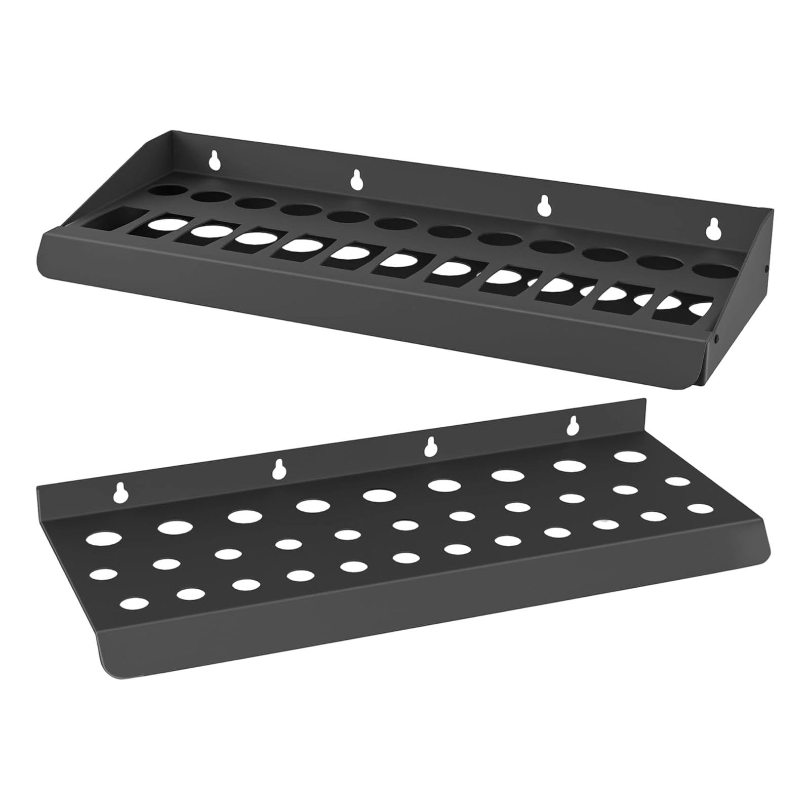 Oshhni Organizador de Destornilladores y alicates de Metal, 2 Unidades, portátil, de Pared, con Tornillos, para Herramientas de jardín.