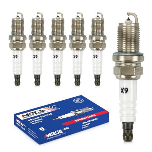 MOCA 7092 Spark Plugs 6 Pcs Compatible with 2005-2011 for