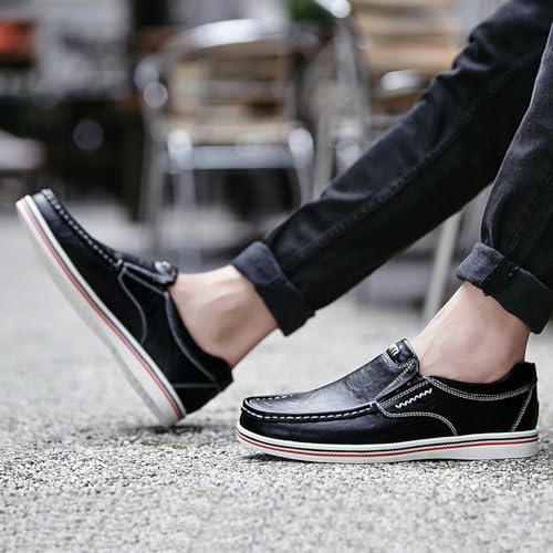 Image of Asifn Men's Casual Driving Loafers Business Leather Men Comfort Shoes Sport Walking Light Moccasin Fashion