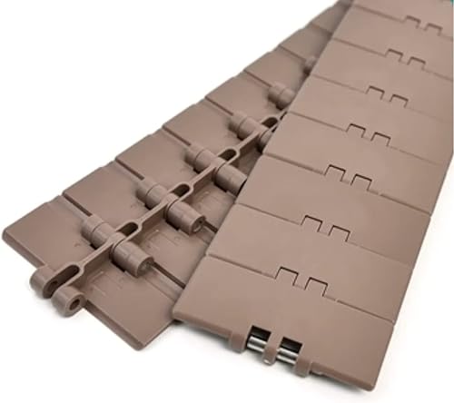 3.3 ft 820-K400 Paso 1.500 in Ancho 4.000 in Bisagra única Transmisión directa Transmisión plana Top Cadena transportadora de bebidas Línea de